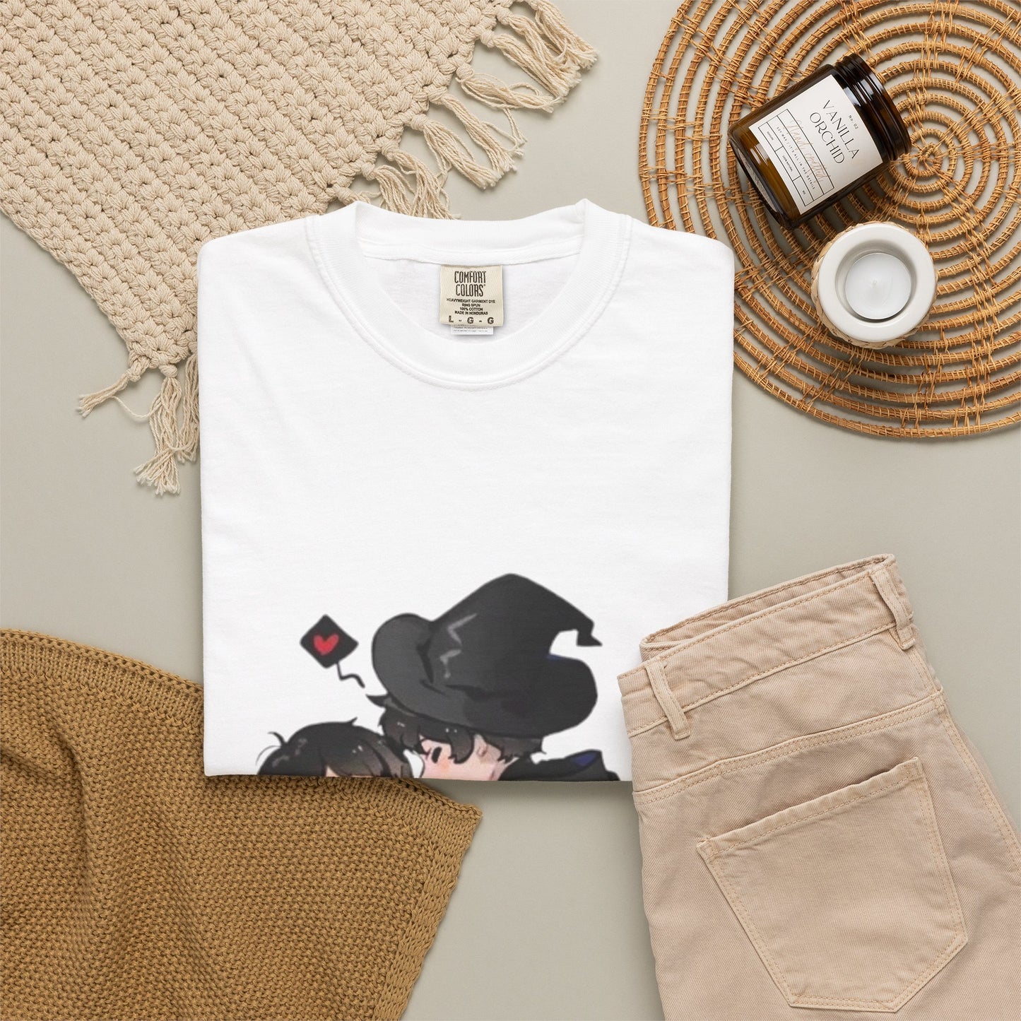 Anime Lord of Mysteries Chibi Duo White T-Shirt
