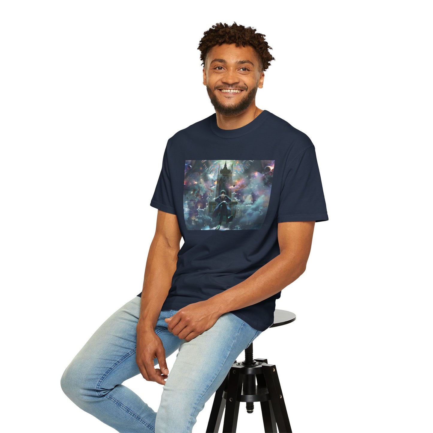 Klein Moretti “Above the Fog” Navy Blue T-Shirt – Lord of the Mysteries