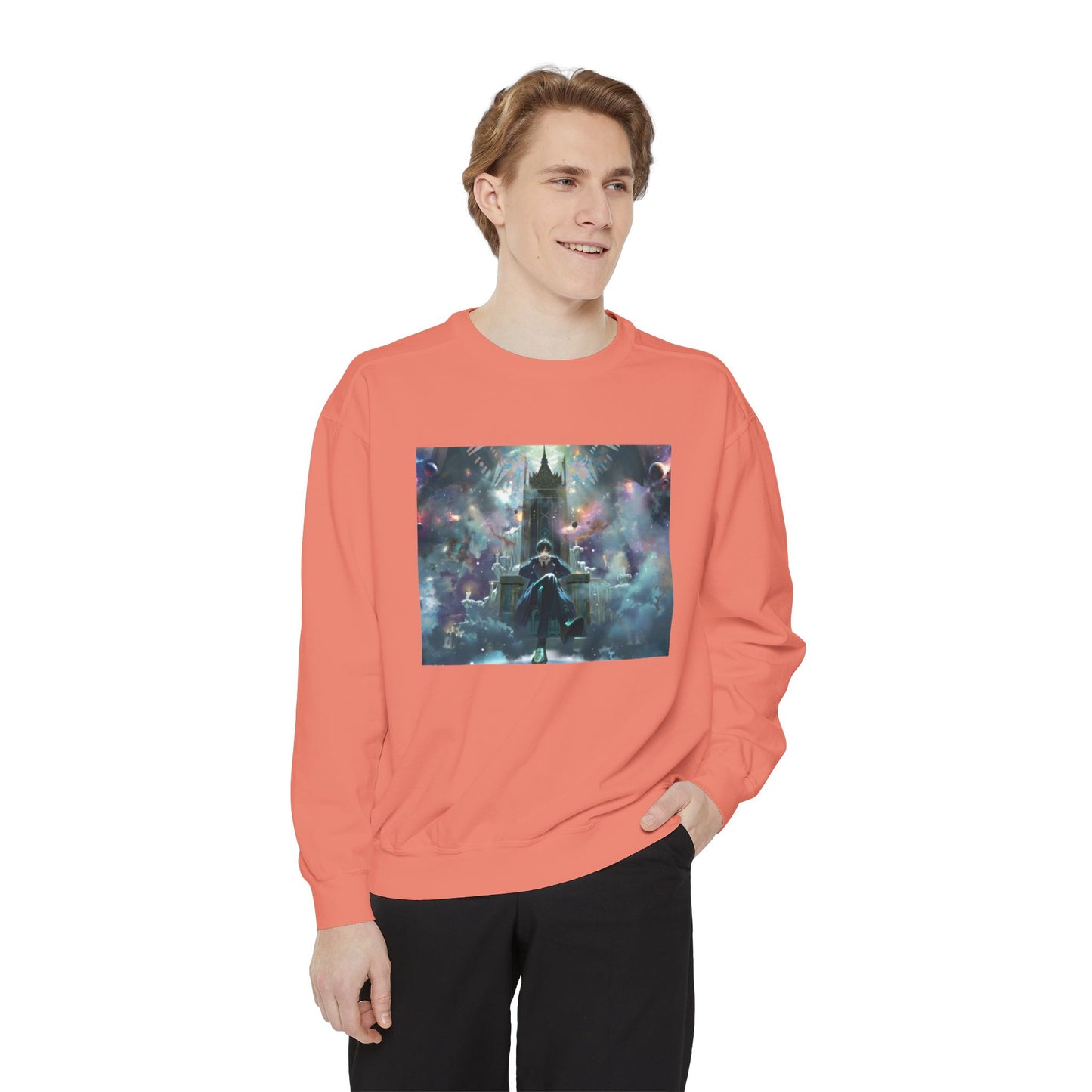 Klein Moretti “Above the Fog” Orange Sweatshirt – Lord of the Mysteries