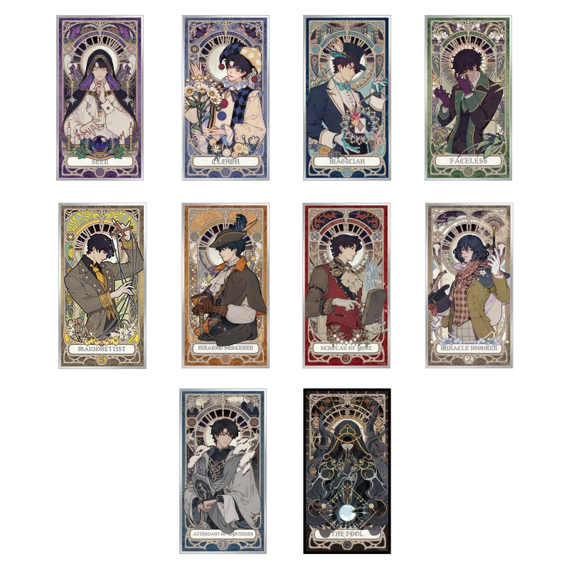 Lord of the Mysteries “Seer” Tarot Character Card