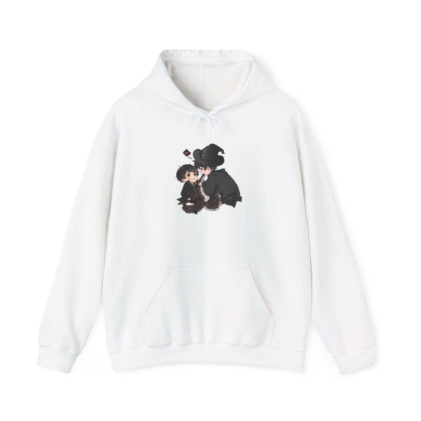 Anime Lord of Mysteries Chibi Duo White Hoodie