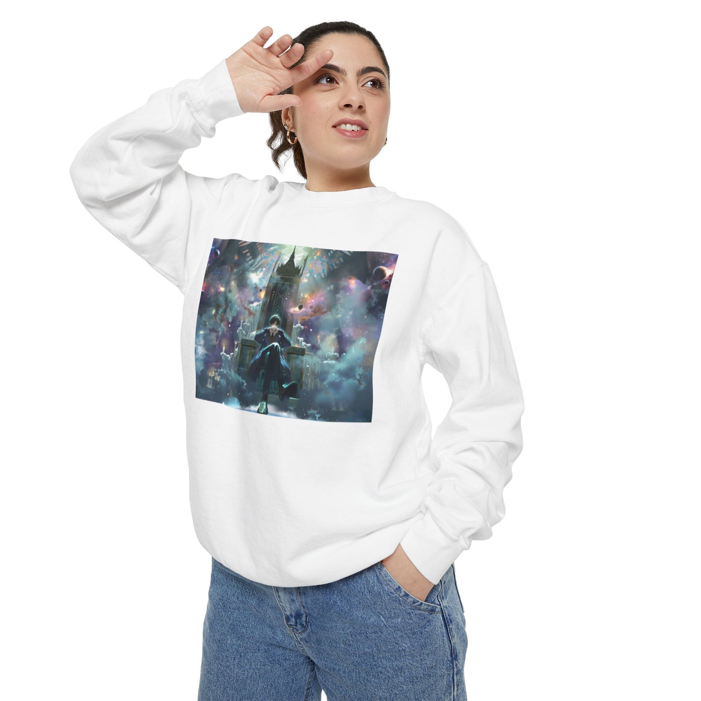 Klein Moretti “Above the Fog” White Sweatshirt – Lord of the Mysteries