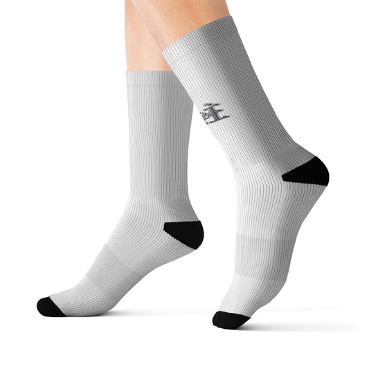 Lord of the Mysteries White Logo Socks