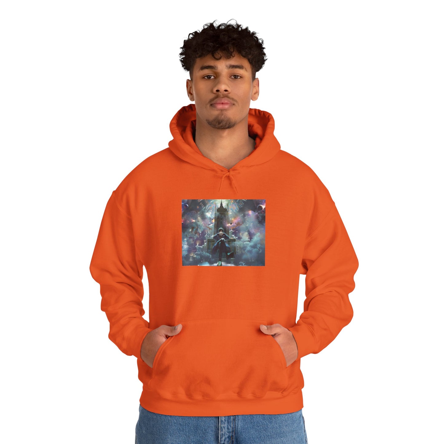 Klein Moretti “Above the Fog” Orange Hoodie – Lord of the Mysteries
