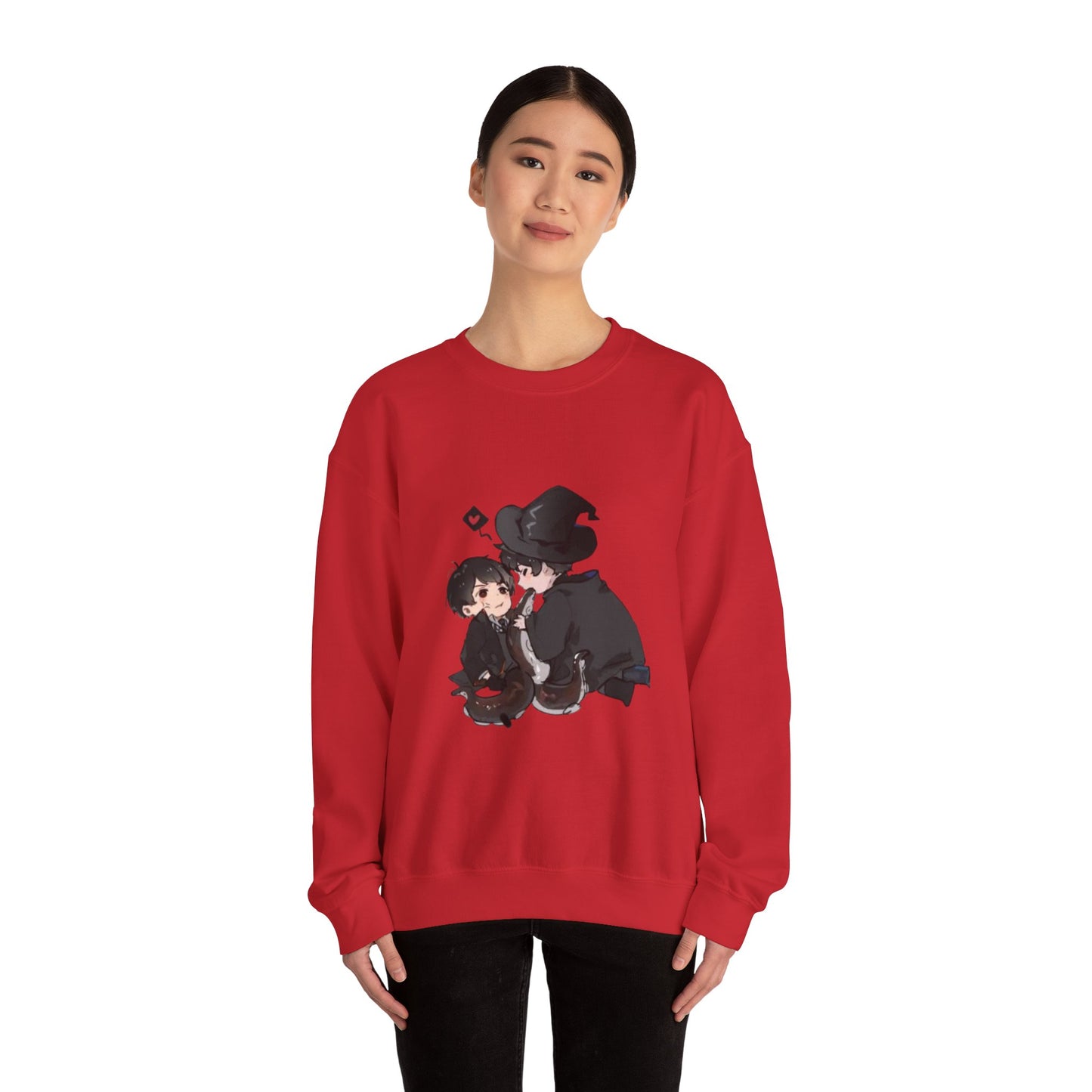 Anime Lord of Mysteries Chibi Duo Red Sweatshirt