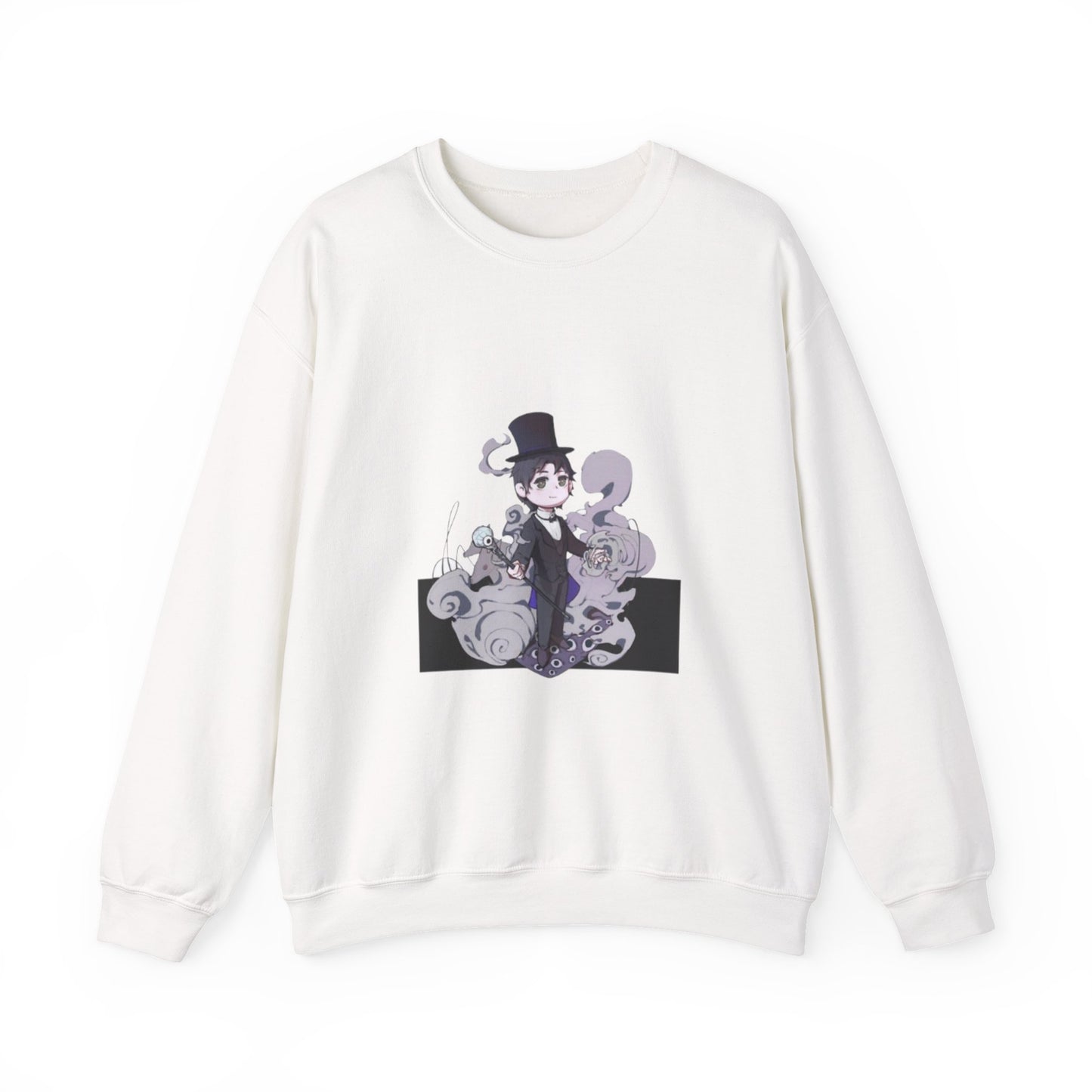 Anime Lord of Mysteries Klein Moretti Chibi Magician White Sweatshirt