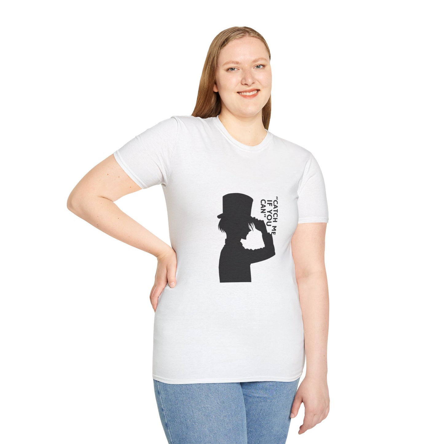 Anime Lord of Mysteries Klein Moretti Catch Me If You Can White T-Shirt