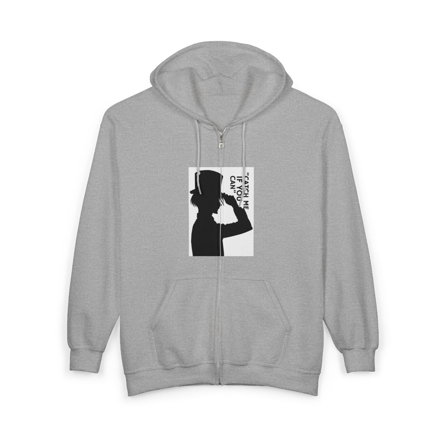 Anime Lord of Mysteries Klein Moretti Catch Me If You Can Gray Zipper Hoodie