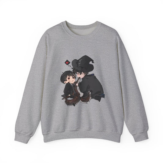 Anime Lord of Mysteries Chibi Duo Gray Sweatshirt