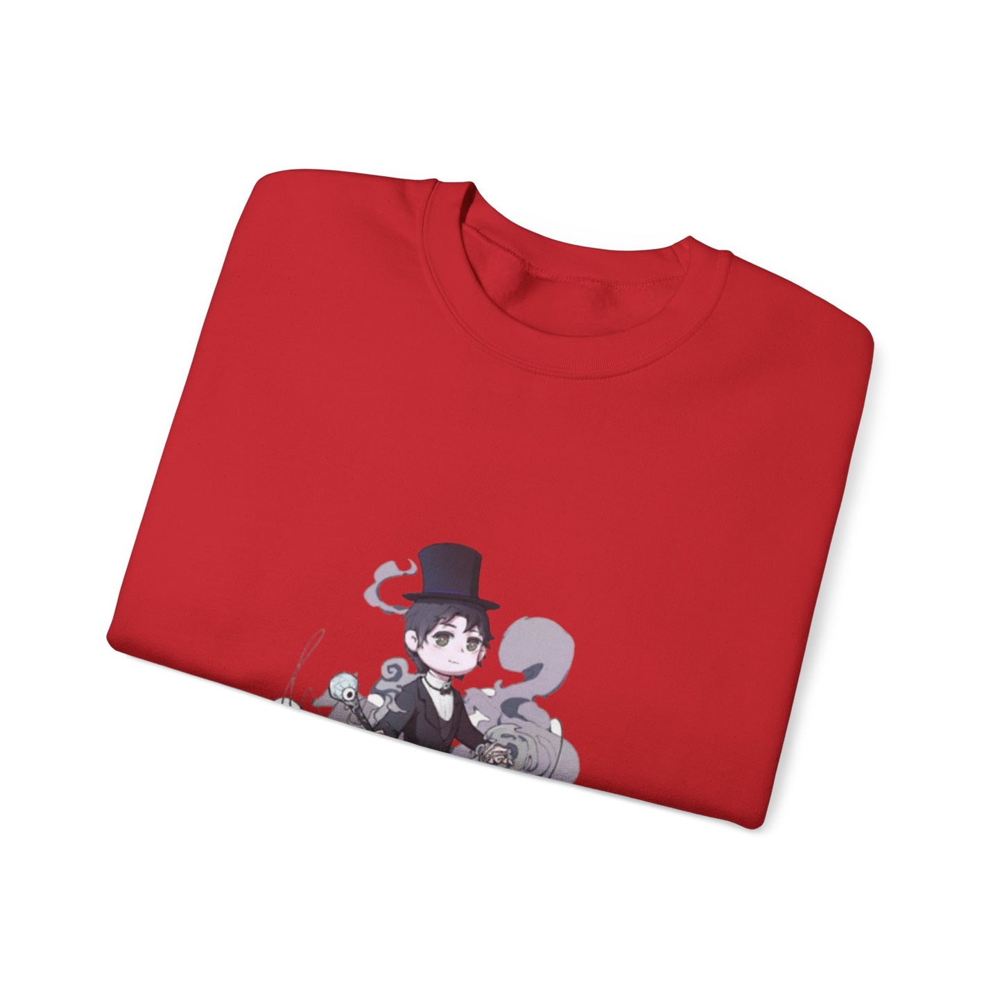 Anime Lord of Mysteries Klein Moretti Chibi Magician Red Sweatshirt