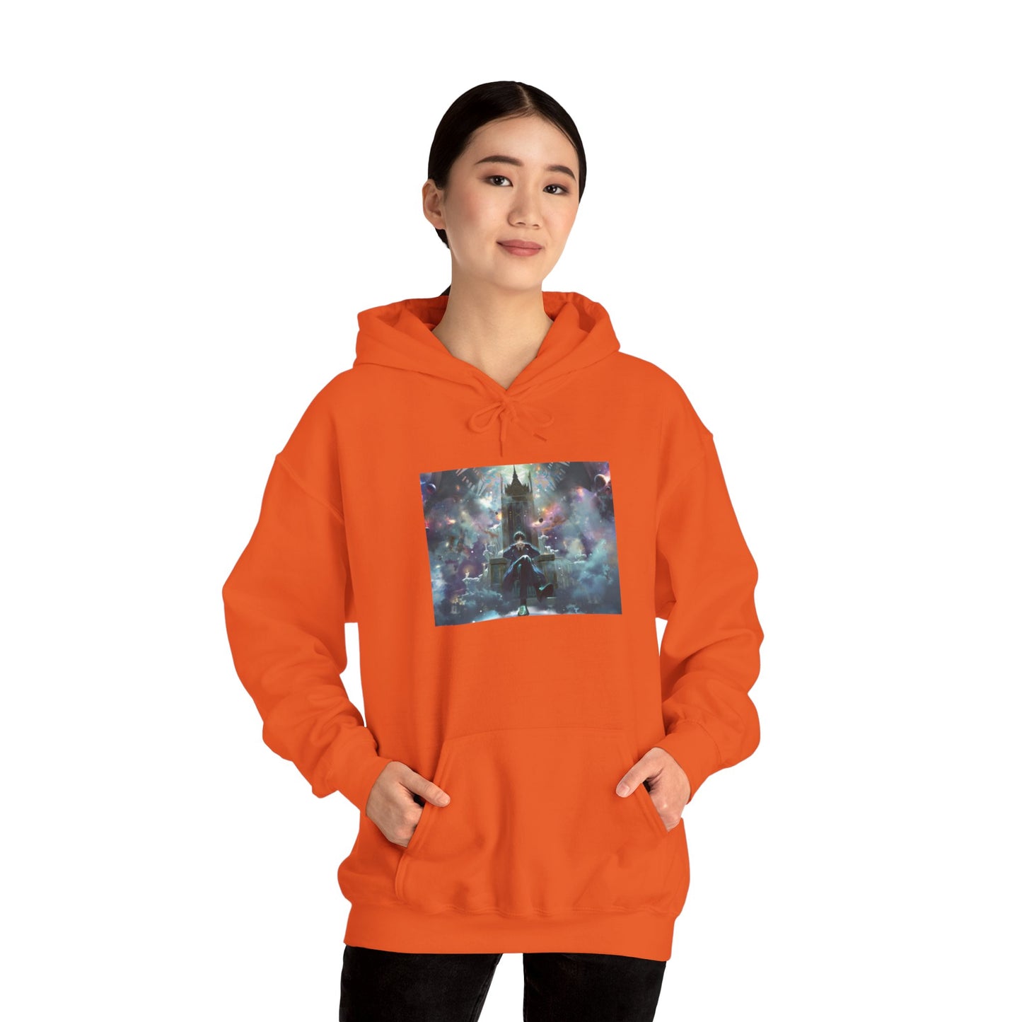 Klein Moretti “Above the Fog” Orange Hoodie – Lord of the Mysteries