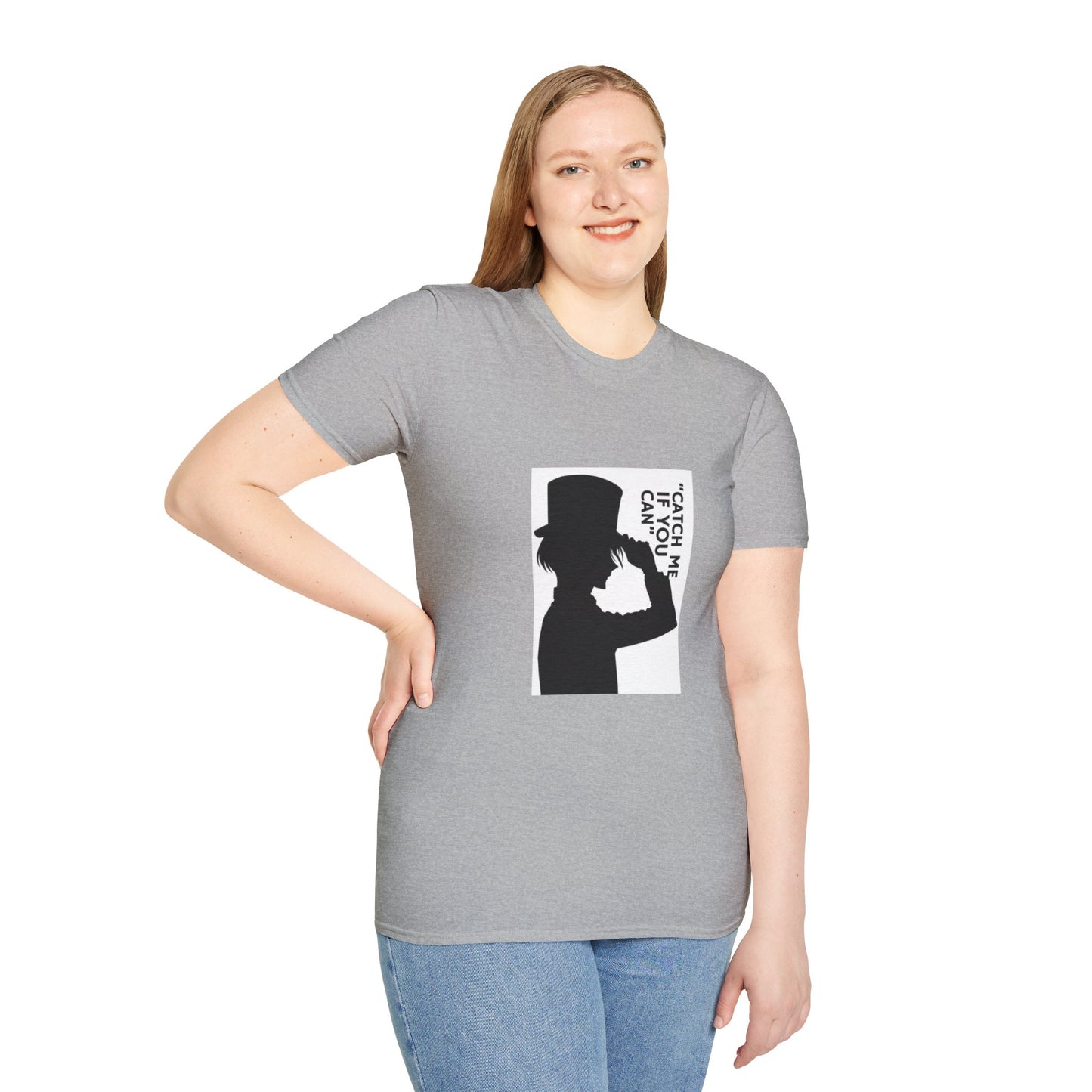 Anime Lord of Mysteries Klein Moretti Catch Me If You Can Gray T-Shirt