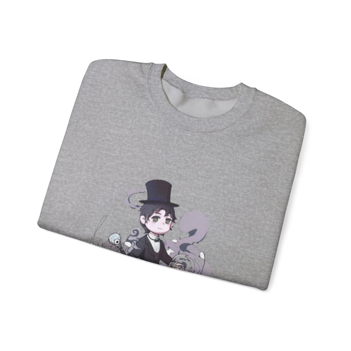 Anime Lord of Mysteries Klein Moretti Chibi Magician Gray Sweatshirt