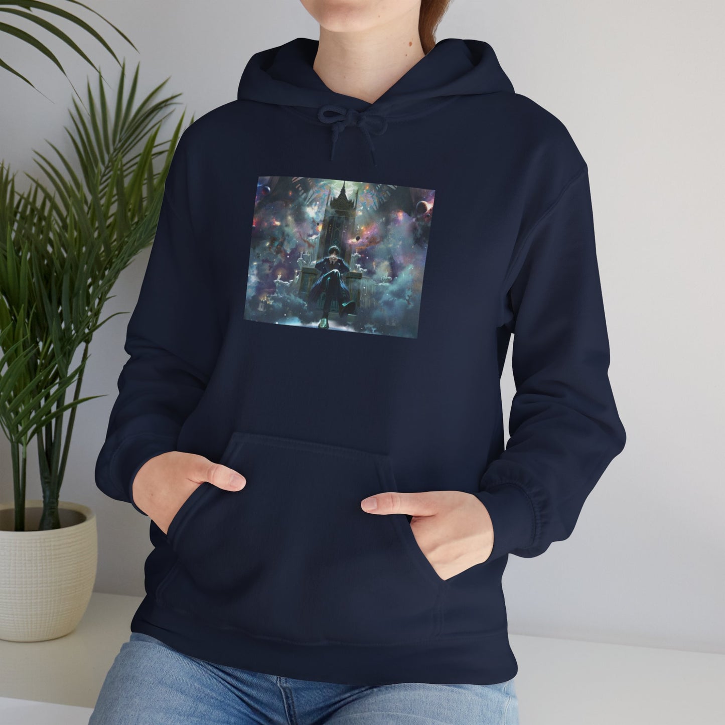 Klein Moretti “Above the Fog” Navy Blue Hoodie – Lord of the Mysteries