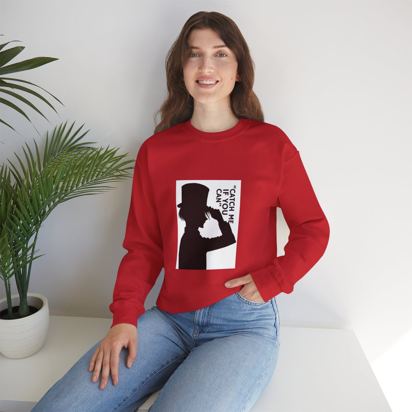 Anime Lord of Mysteries Klein Moretti Catch Me If You Can Red Sweatshirt