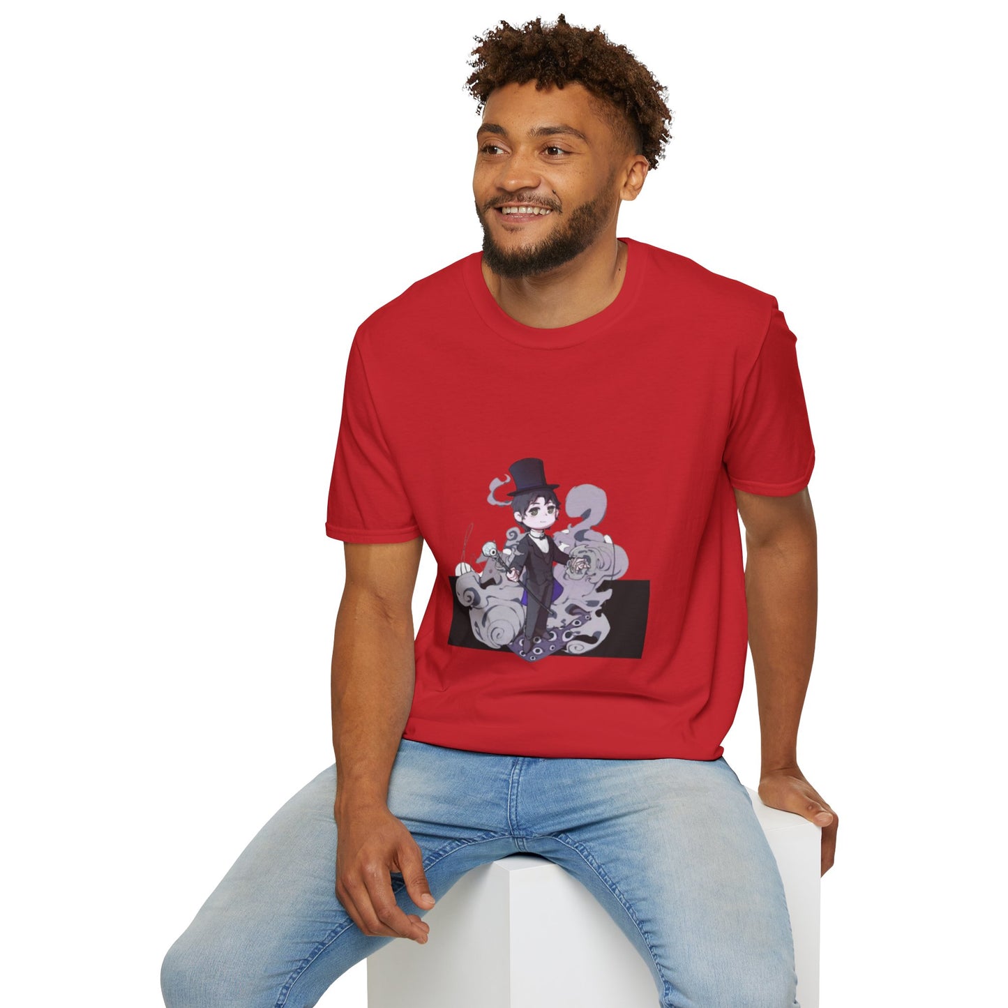 Anime Lord of Mysteries Klein Moretti Chibi Magician Red T-Shirt