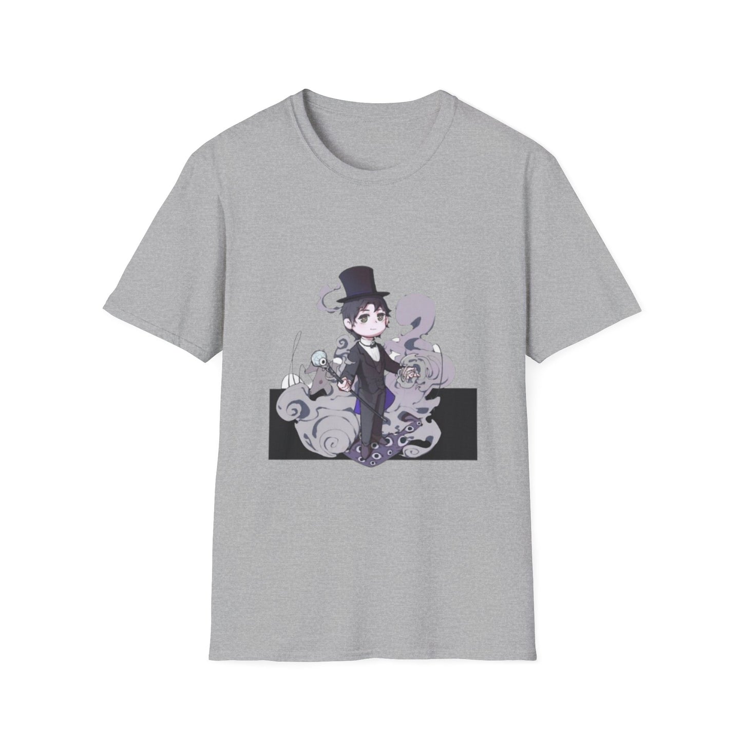 Anime Lord of Mysteries Klein Moretti Chibi Magician Gray T-Shirt