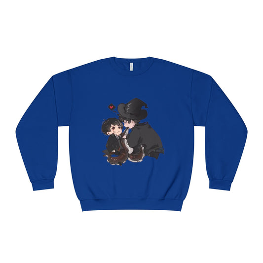 Anime Lord of Mysteries Chibi Duo Blue Sweatshirt