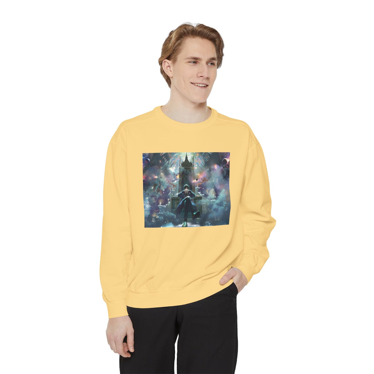 Klein Moretti “Above the Fog” Yellow Sweatshirt – Lord of the Mysteries