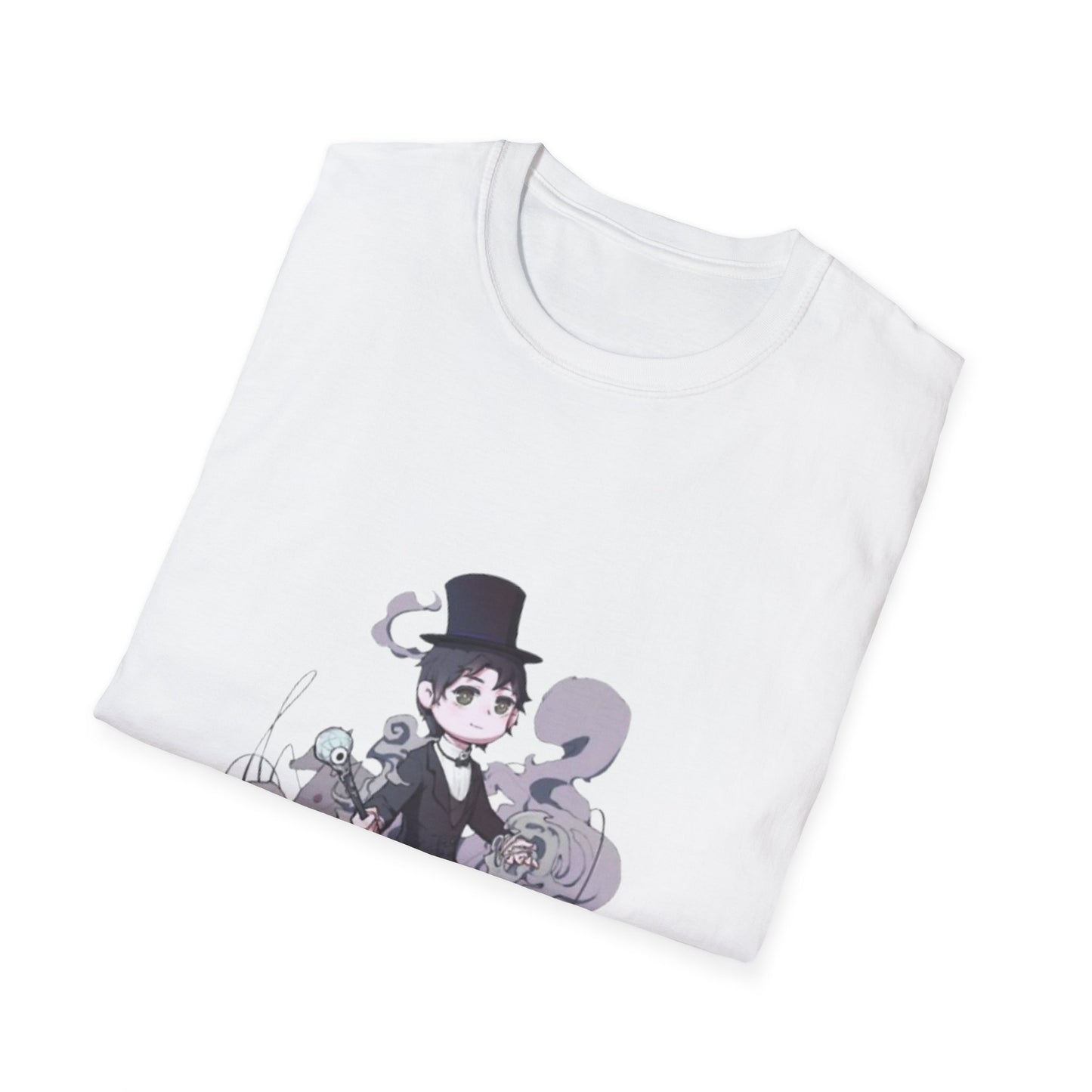 Anime Lord of Mysteries Klein Moretti Chibi Magician White T-Shirt