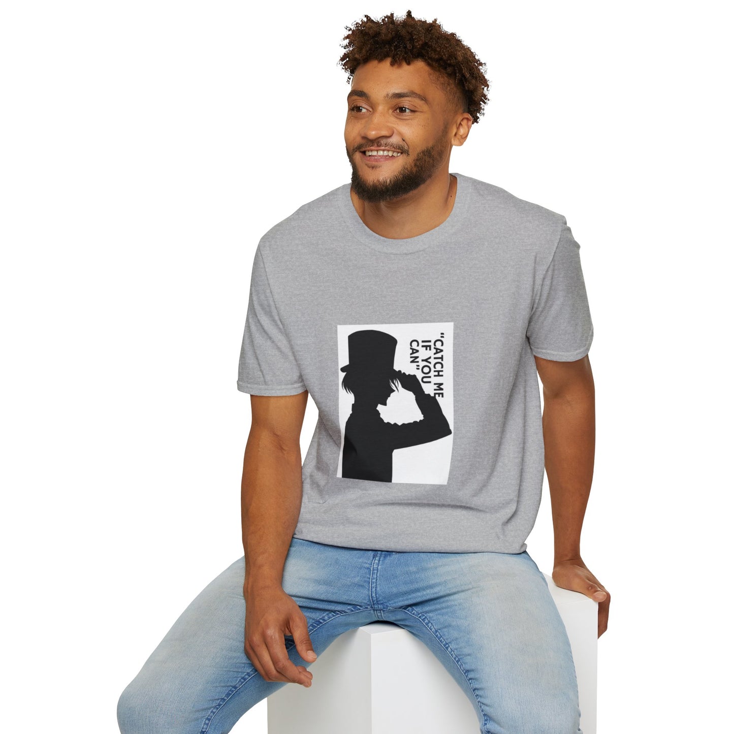 Anime Lord of Mysteries Klein Moretti Catch Me If You Can Gray T-Shirt