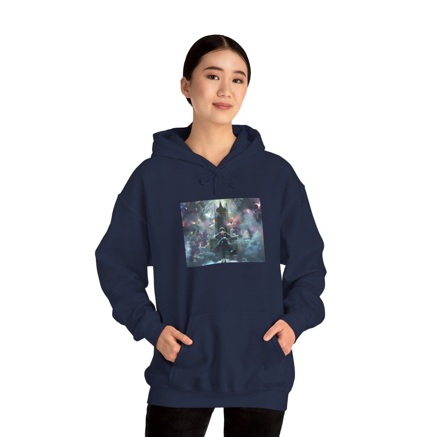 Klein Moretti “Above the Fog” Navy Blue Hoodie – Lord of the Mysteries