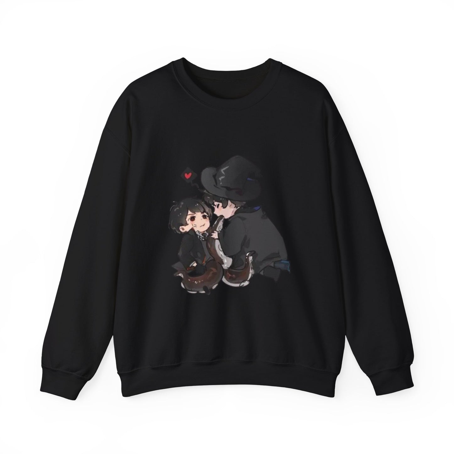 Anime Lord of Mysteries Chibi Duo Black Sweatshirt