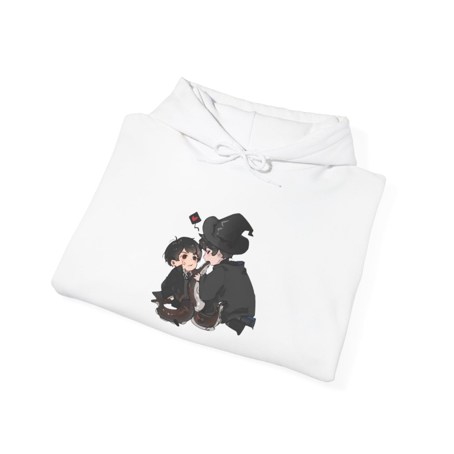 Anime Lord of Mysteries Chibi Duo White Hoodie