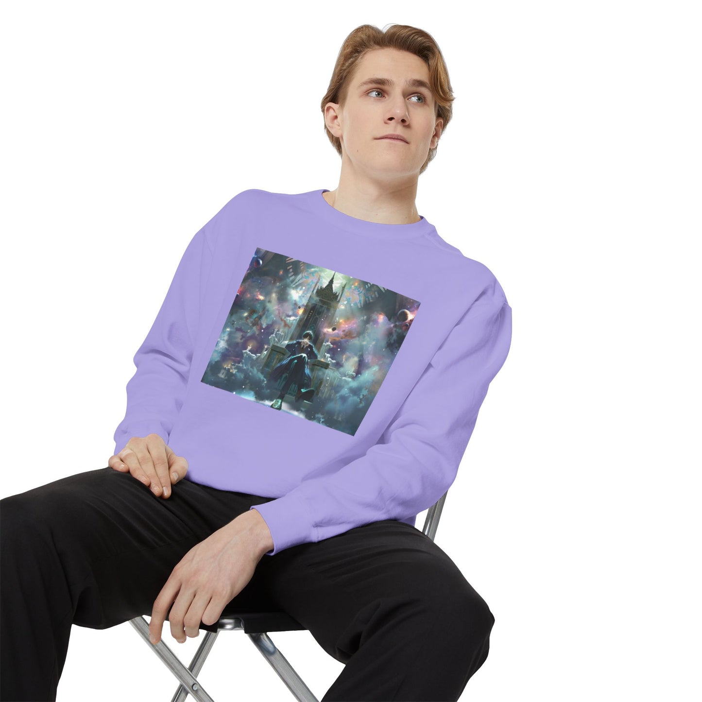 Klein Moretti “Above the Fog” Purple Sweatshirt – Lord of the Mysteries