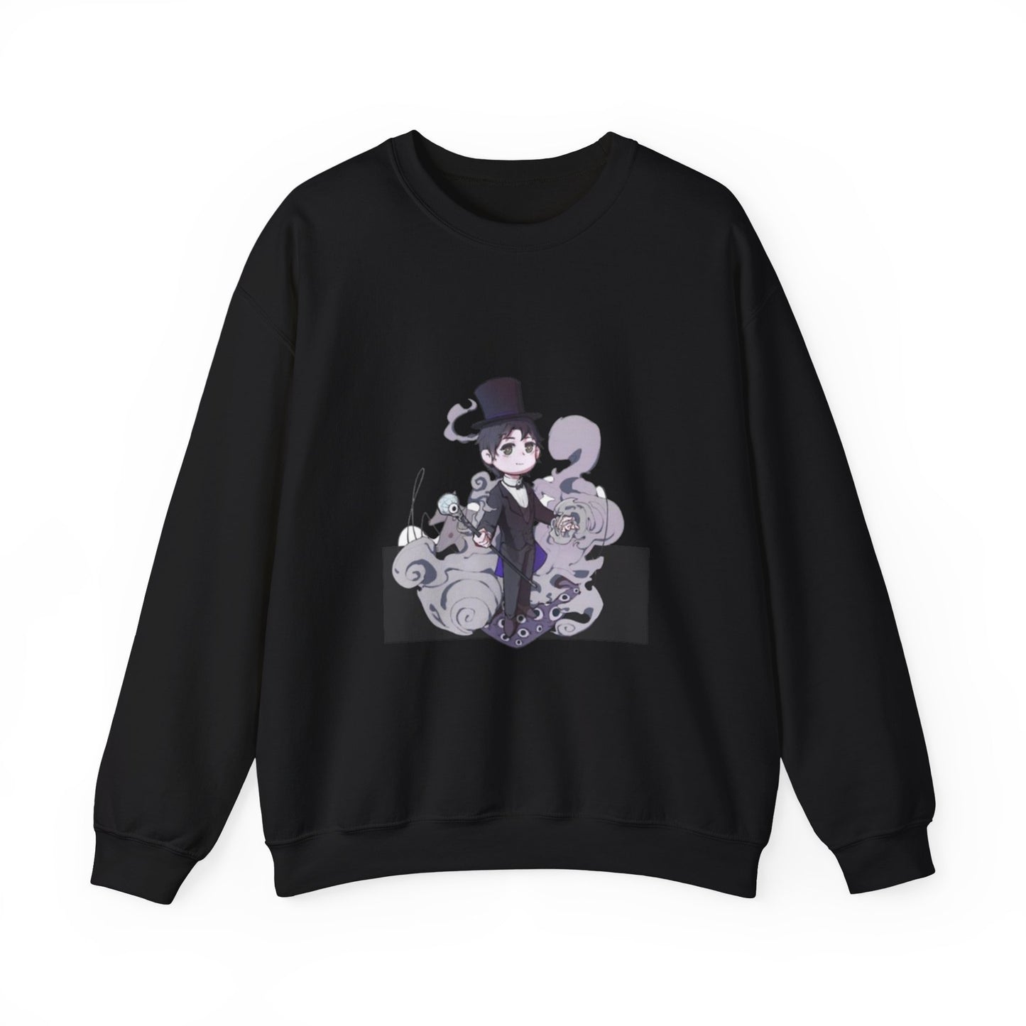 Anime Lord of Mysteries Klein Moretti Chibi Magician Black Sweatshirt