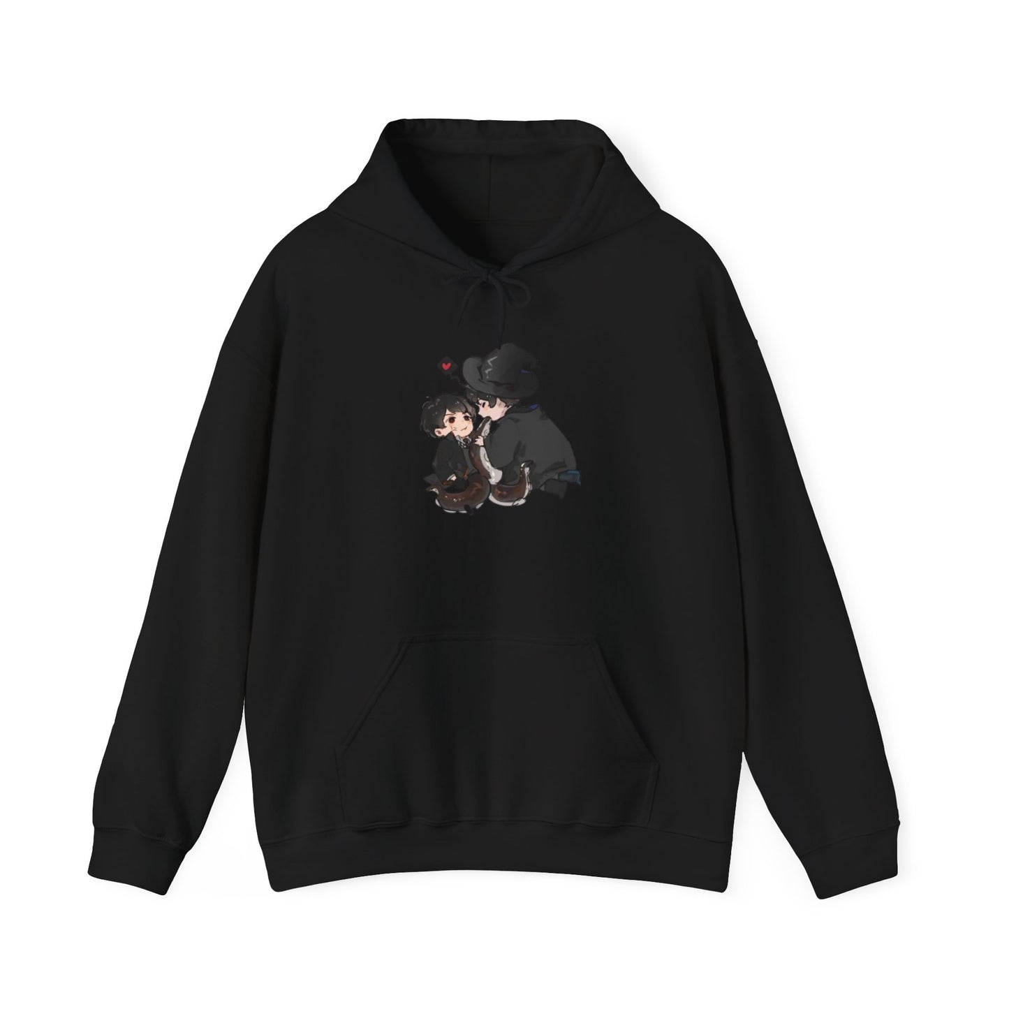 Anime Lord of Mysteries Chibi Duo Black Hoodie