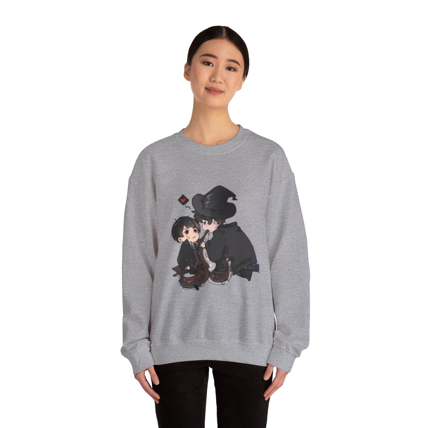 Anime Lord of Mysteries Chibi Duo Gray Sweatshirt