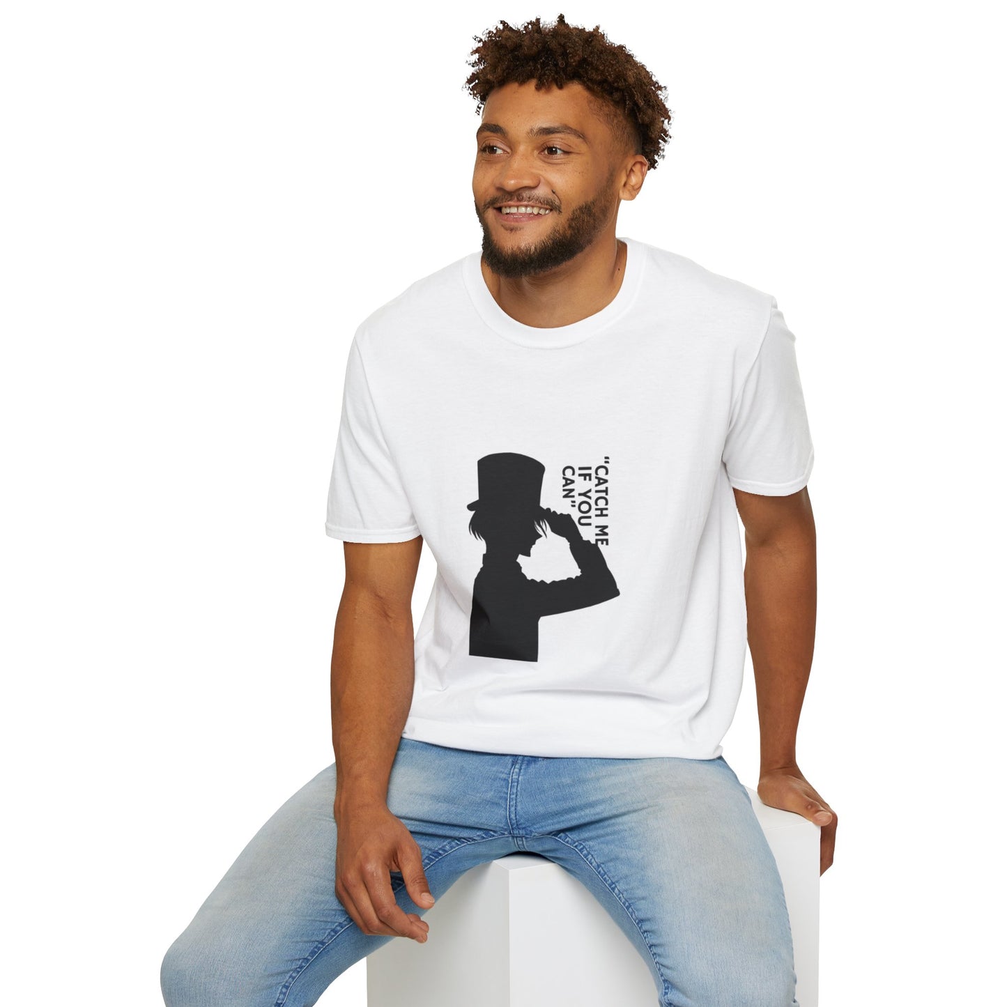 Anime Lord of Mysteries Klein Moretti Catch Me If You Can White T-Shirt
