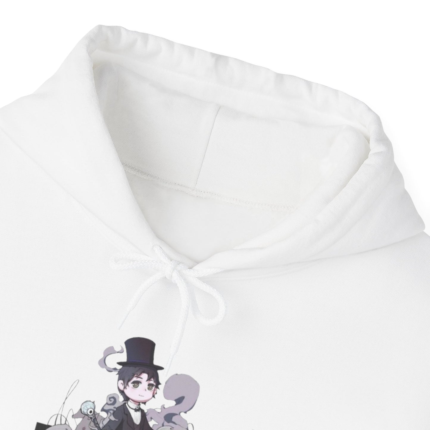 Anime Lord of Mysteries Klein Moretti Chibi Magician White Hoodie