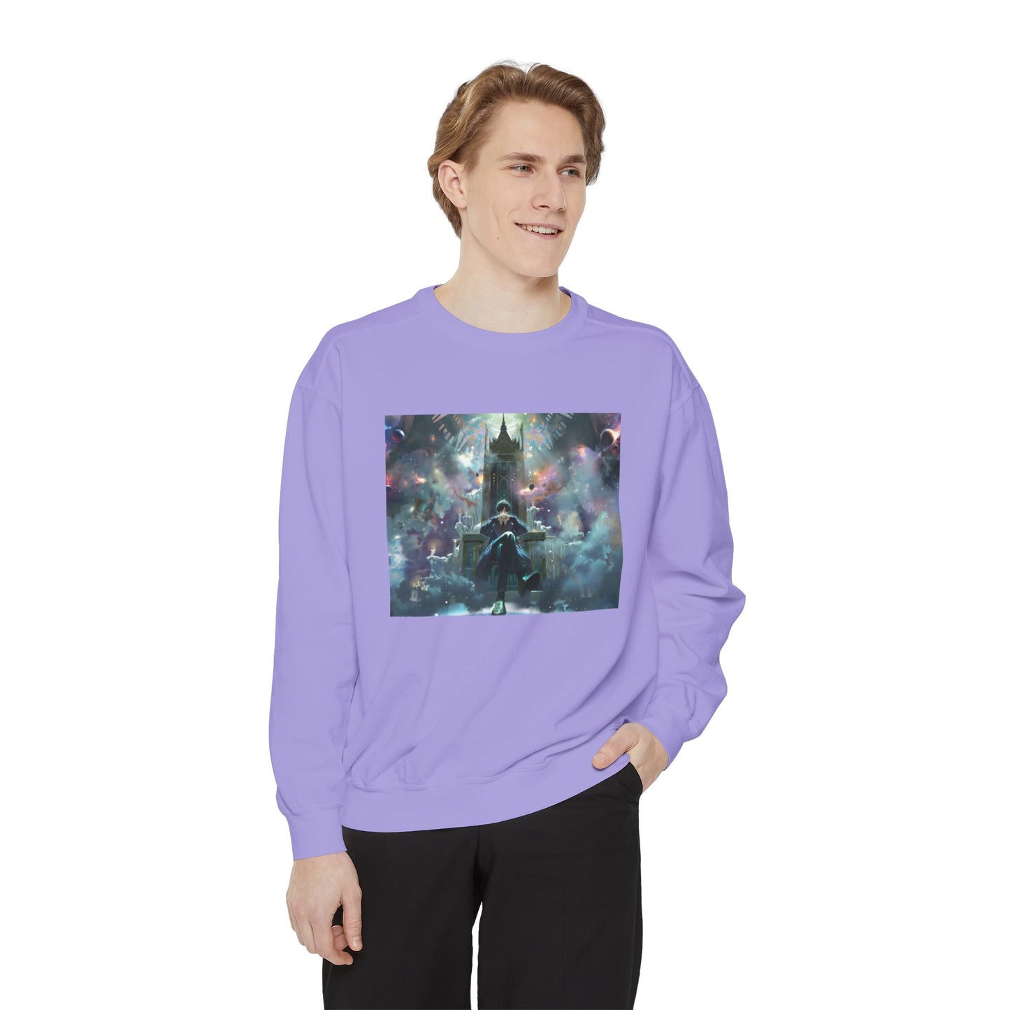 Klein Moretti “Above the Fog” Purple Sweatshirt – Lord of the Mysteries