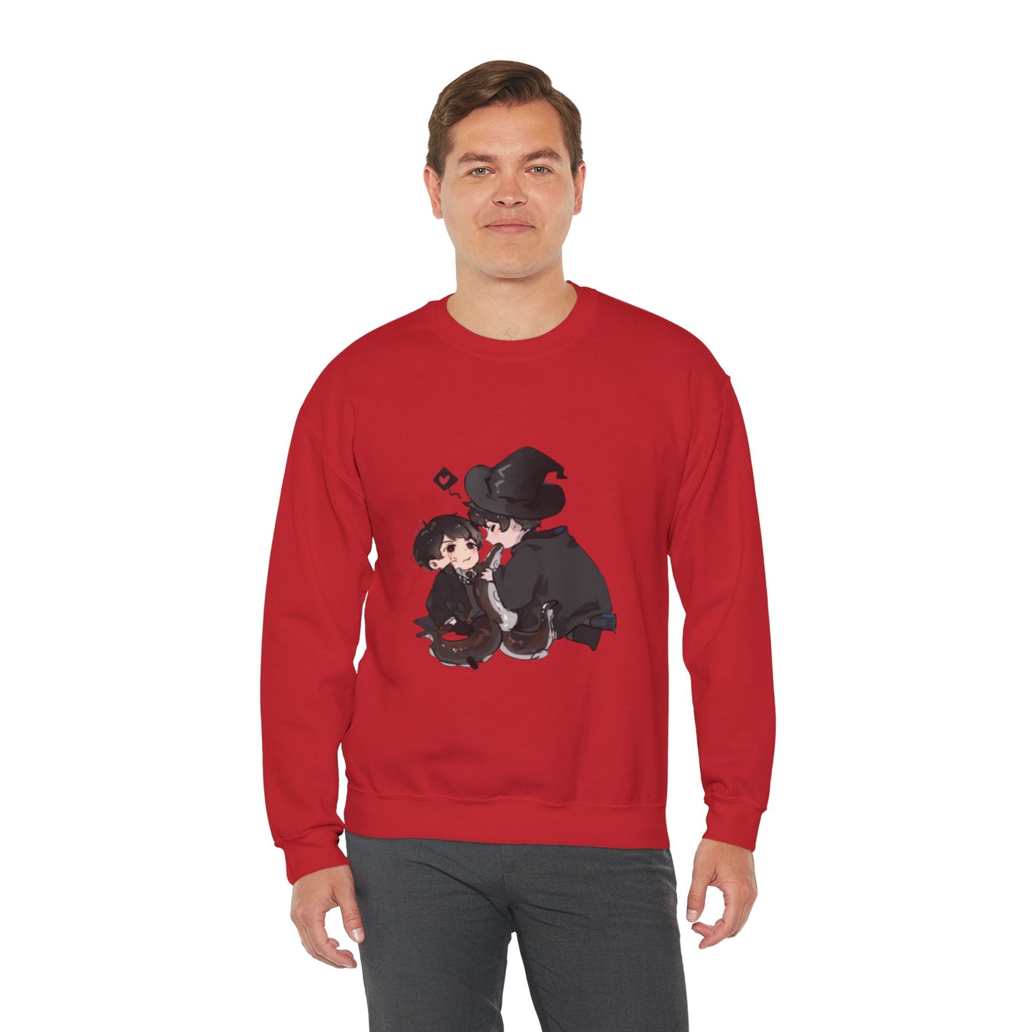 Anime Lord of Mysteries Chibi Duo Red Sweatshirt