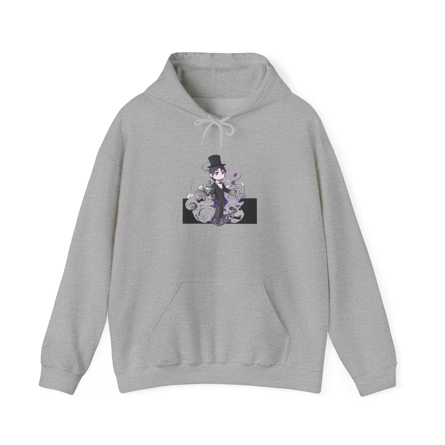 Anime Lord of Mysteries Klein Moretti Chibi Magician Gray Hoodie