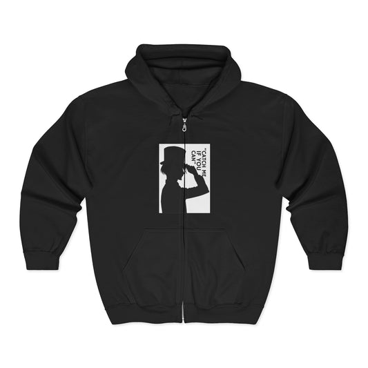 Anime Lord of Mysteries Klein Moretti Catch Me If You Can Black Zipper Hoodie