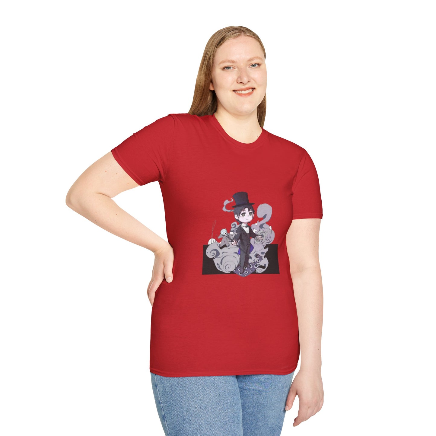 Anime Lord of Mysteries Klein Moretti Chibi Magician Red T-Shirt