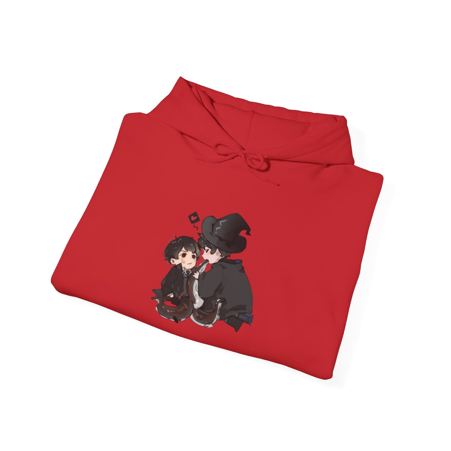 Anime Lord of Mysteries Chibi Duo Red Hoodie