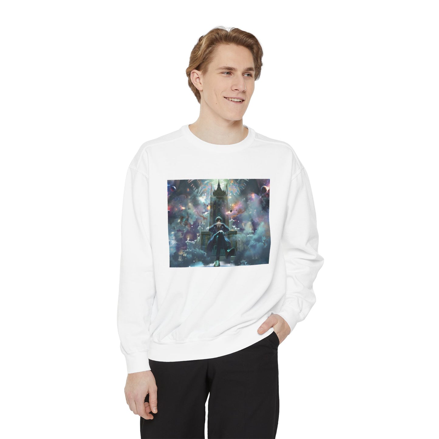 Klein Moretti “Above the Fog” White Sweatshirt – Lord of the Mysteries
