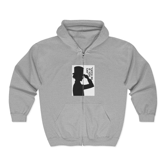Anime Lord of Mysteries Klein Moretti Catch Me If You Can Gray Zipper Hoodie