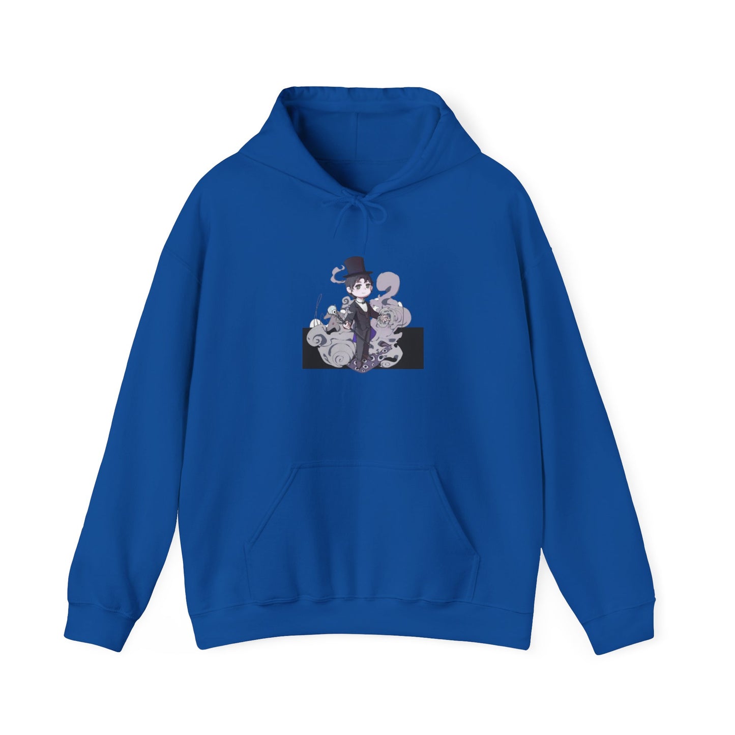 Anime Lord of Mysteries Klein Moretti Chibi Magician Blue Hoodie