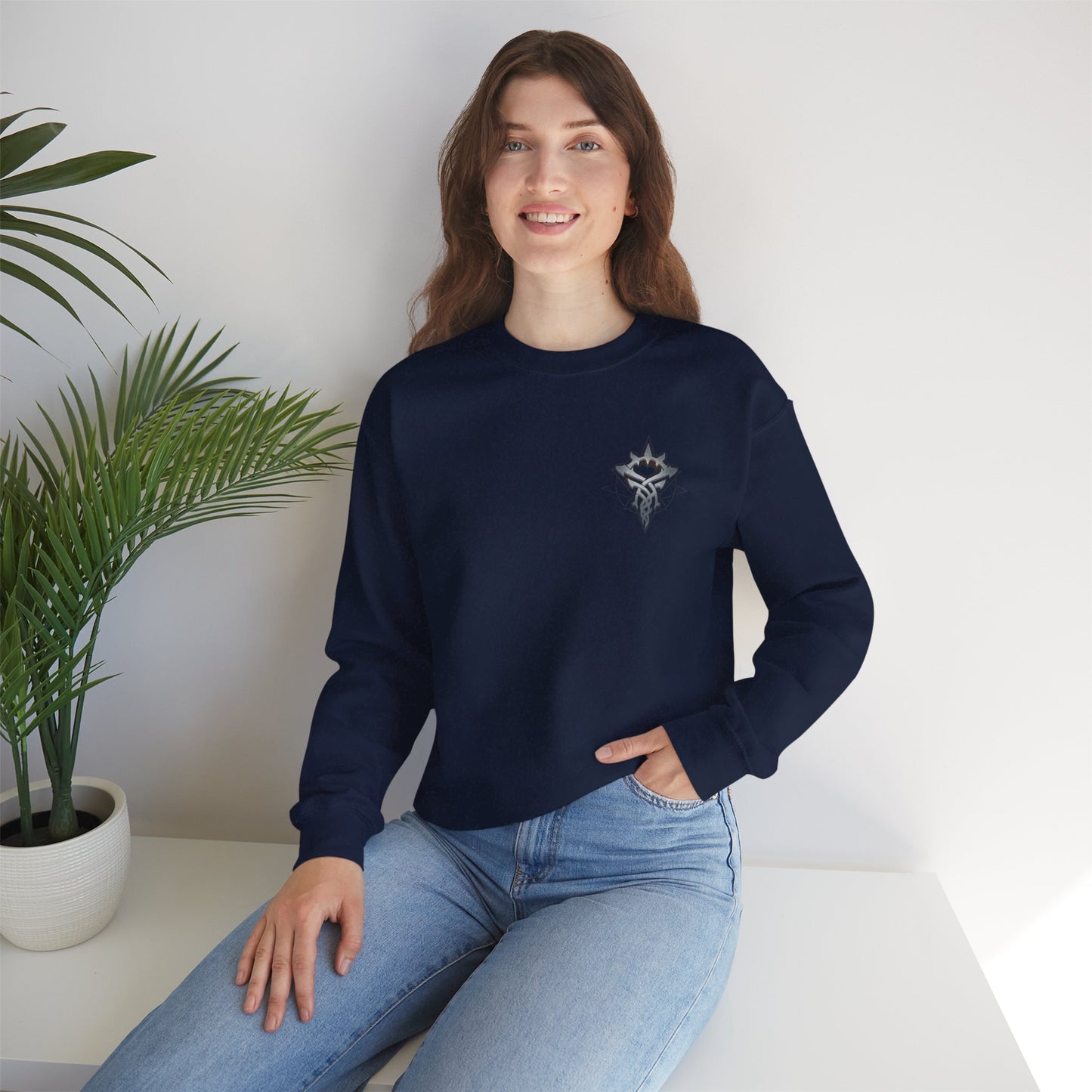 Lord of Mysteries Sacred Emblem Navy Blue Sweatshirt