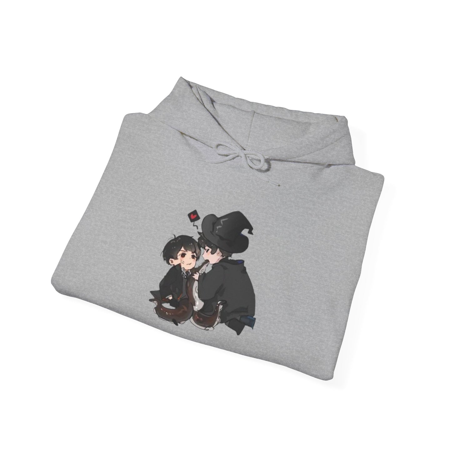 Anime Lord of Mysteries Chibi Duo Gray Hoodie