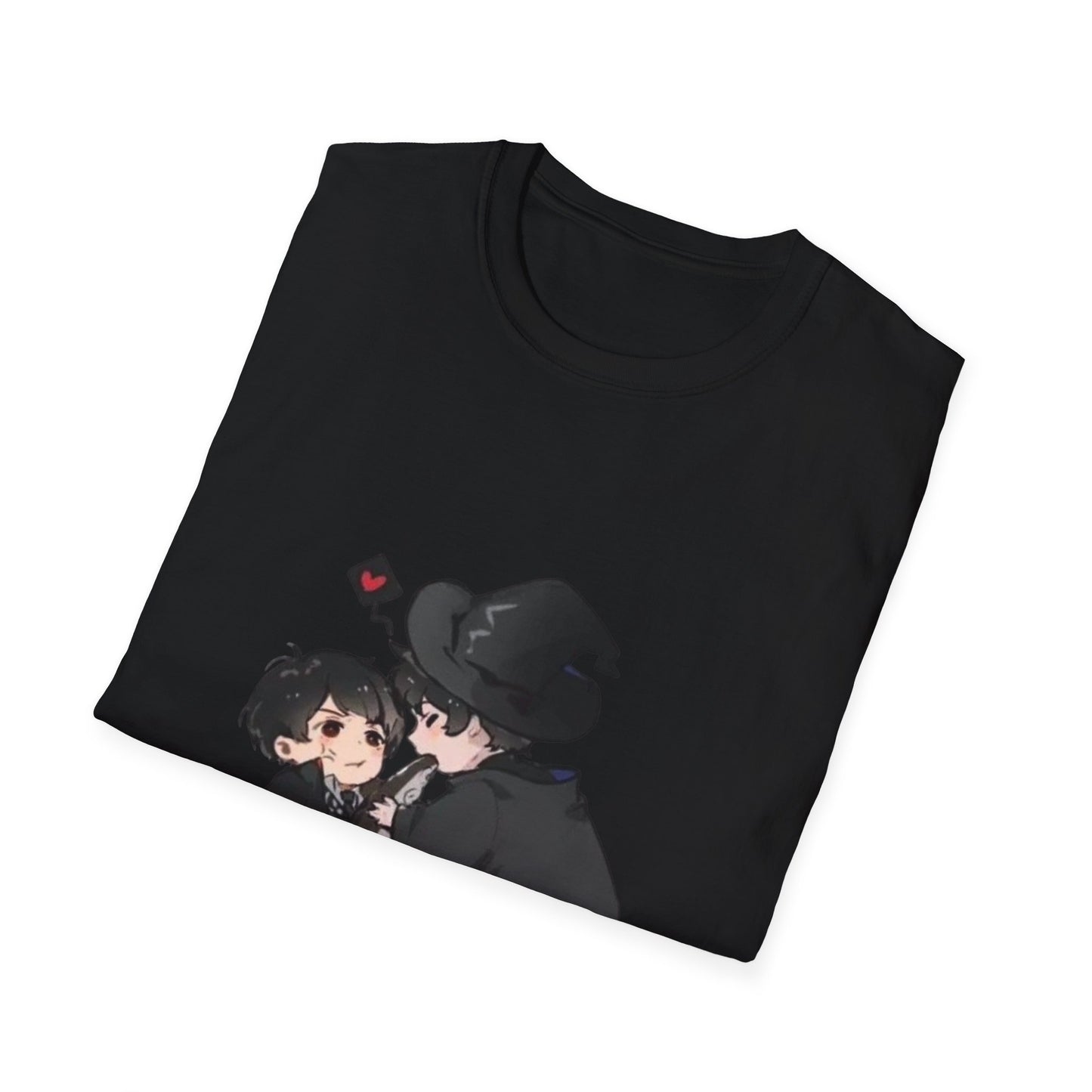 Anime Lord of Mysteries Chibi Duo Black T-Shirt