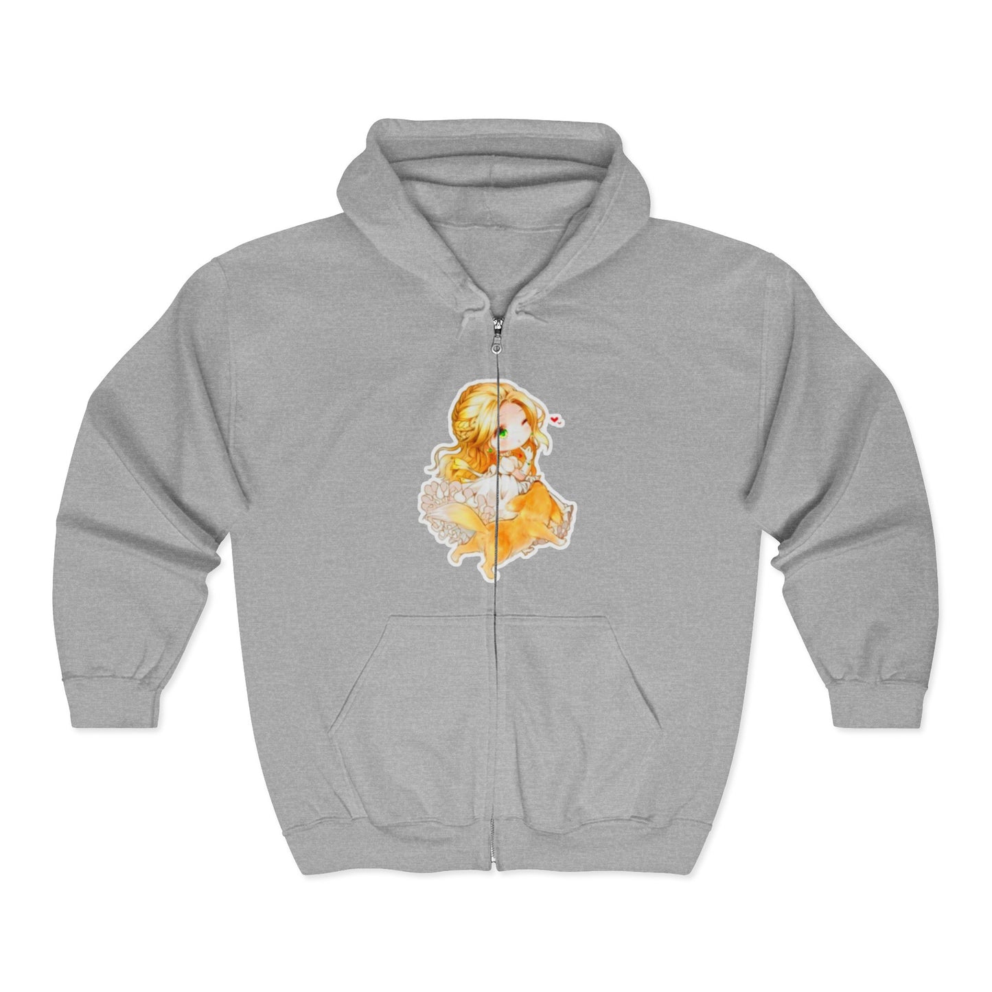 Anime Lord of Mysteries Audrey Hall Chipie Gray Zipper Hoodie