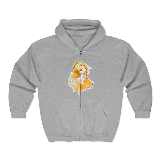 Anime Lord of Mysteries Audrey Hall Chipie Gray Zipper Hoodie