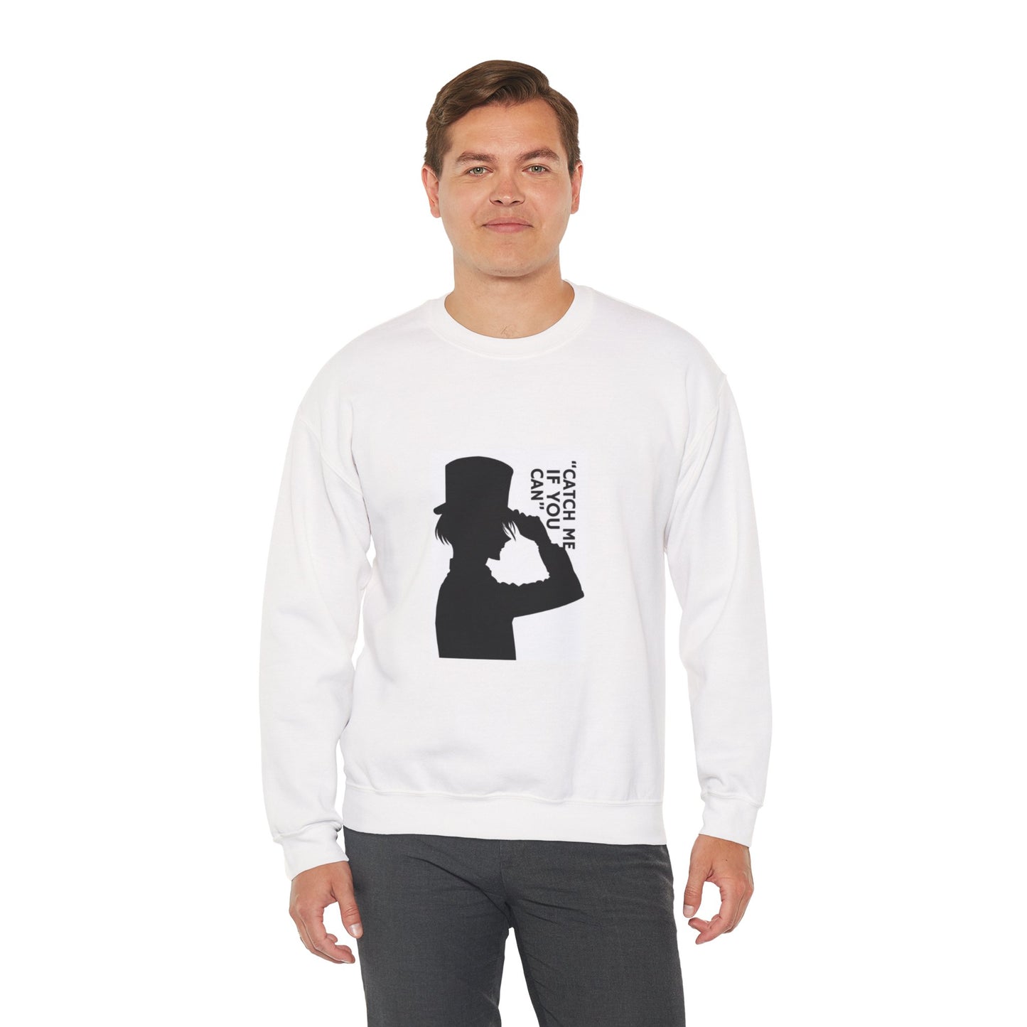 Anime Lord of Mysteries Klein Moretti Catch Me If You Can White Sweatshirt