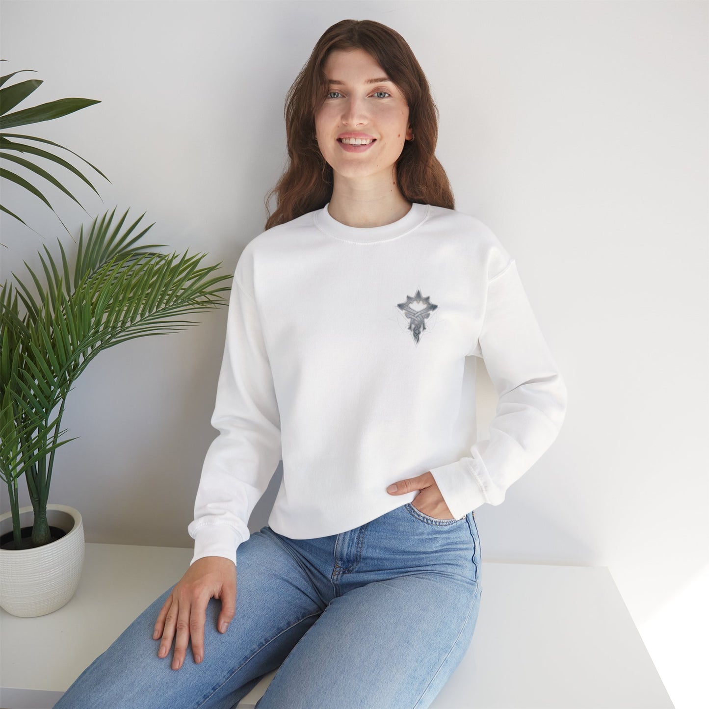 Lord of Mysteries Sacred Emblem White Sweatshirt